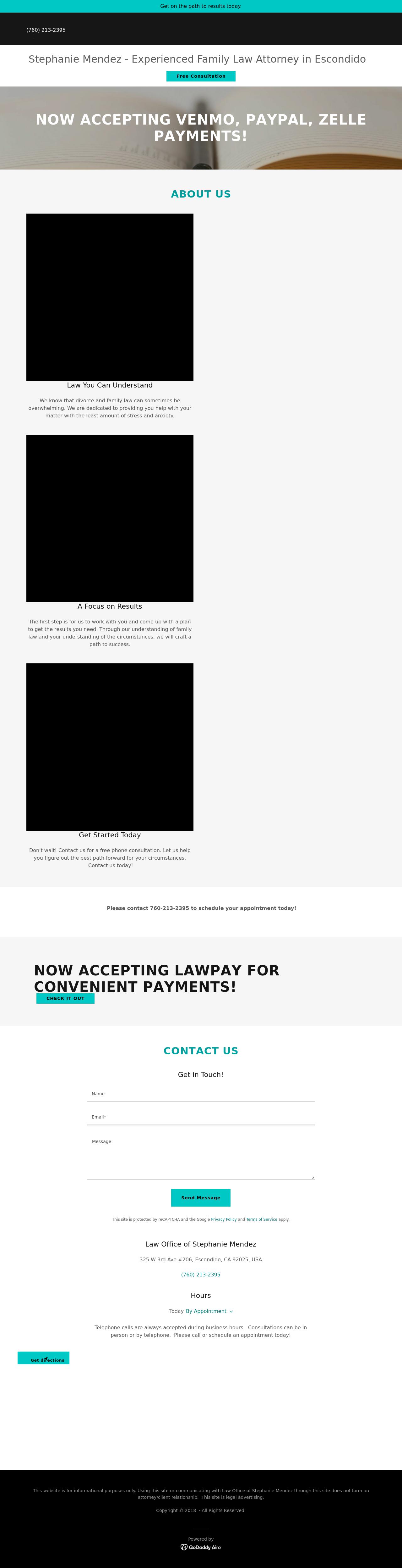 Law Office of Stephanie N. Mendez - Escondido CA Lawyers