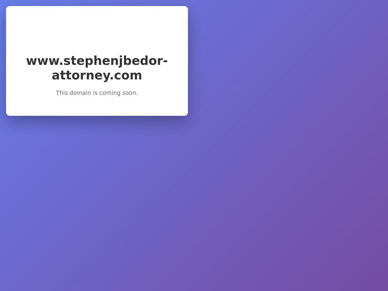 Law Office of Stephen J. Bedor - Lake Oswego OR Lawyers