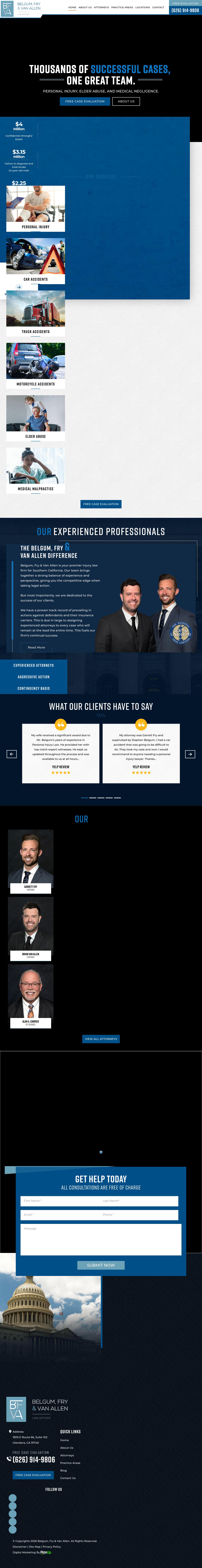 Law Offices of Belgum and Fry - Glendora CA Lawyers