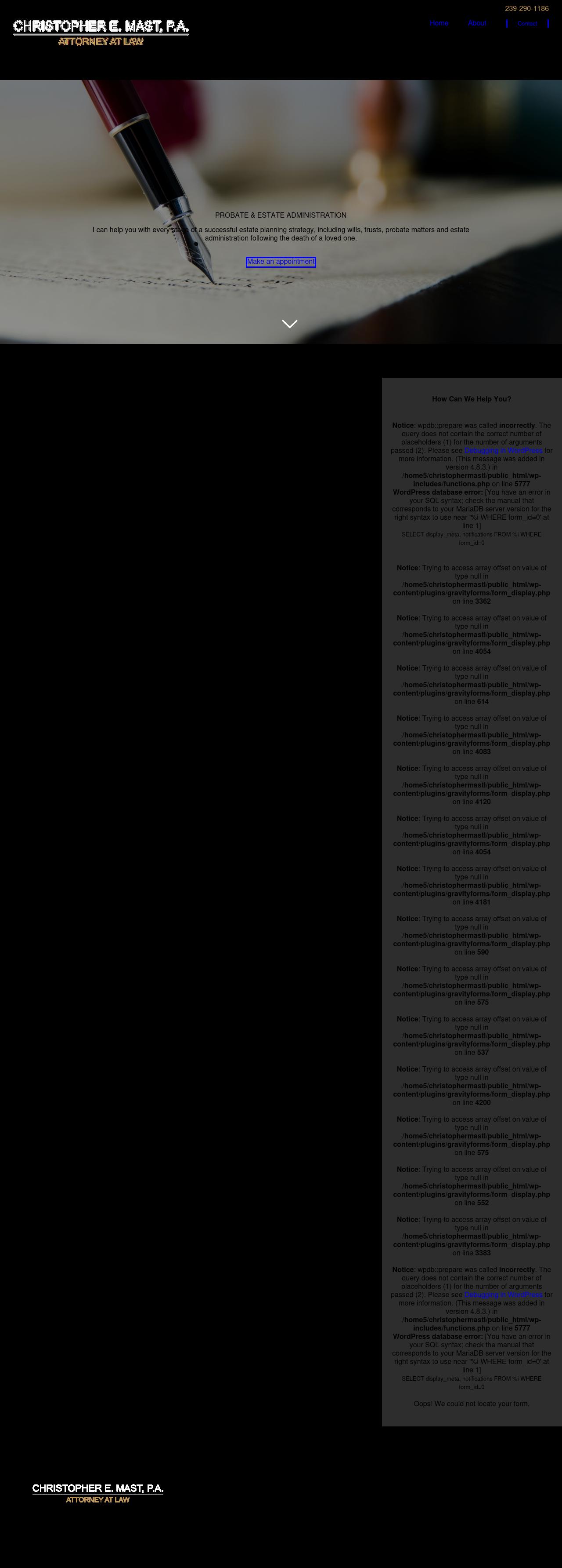 Law Offices of Christopher E. Mast, P.A. - Naples FL Lawyers