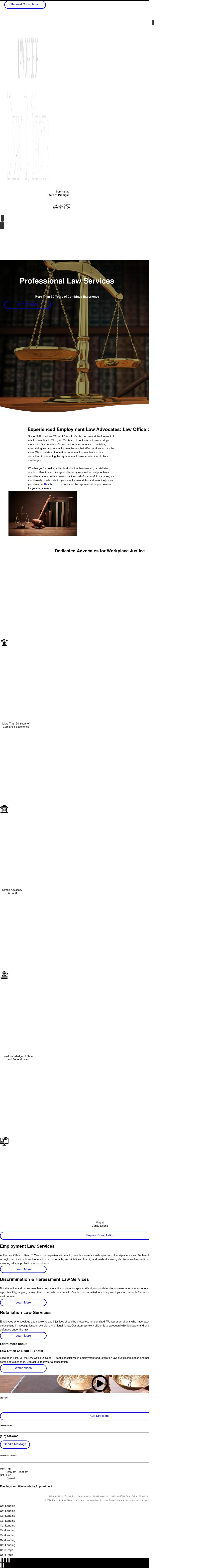 Law Offices of Dean T. Yeotis - Flint MI Lawyers