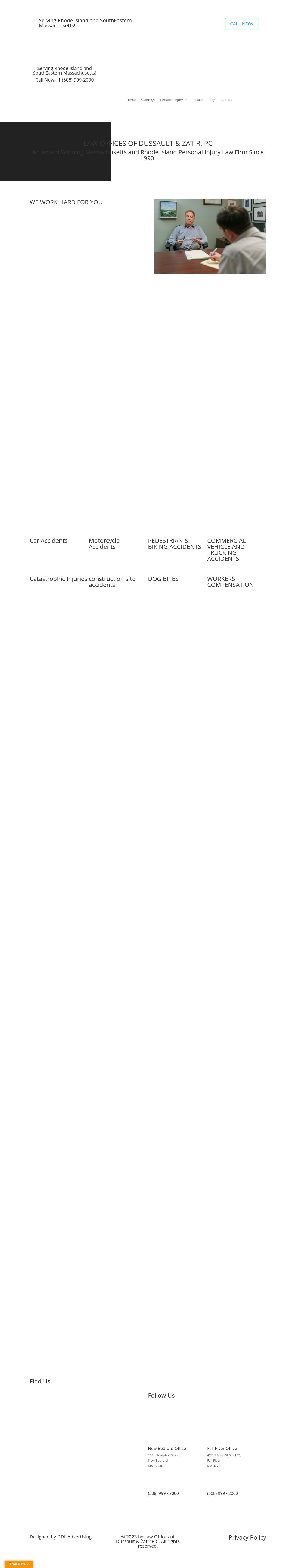 Law Offices of Dussault & Zatir P.C. - Providence RI Lawyers