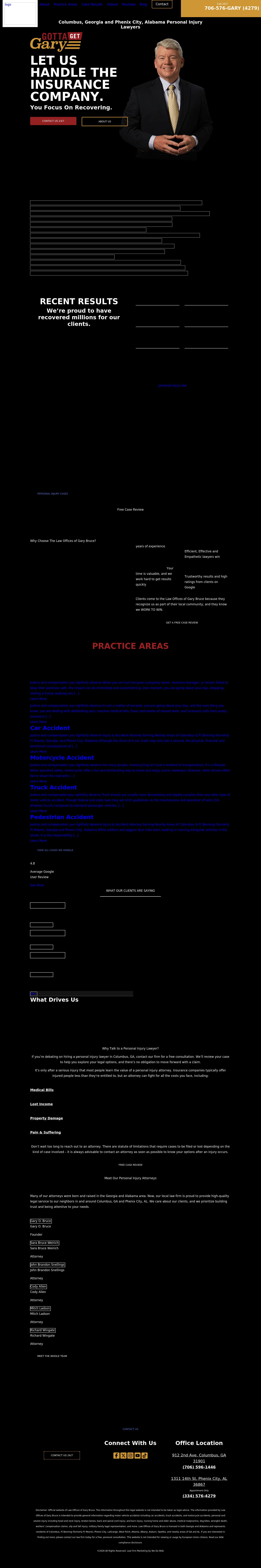 Law Offices of Gary Bruce, P.C. - Columbus GA Lawyers
