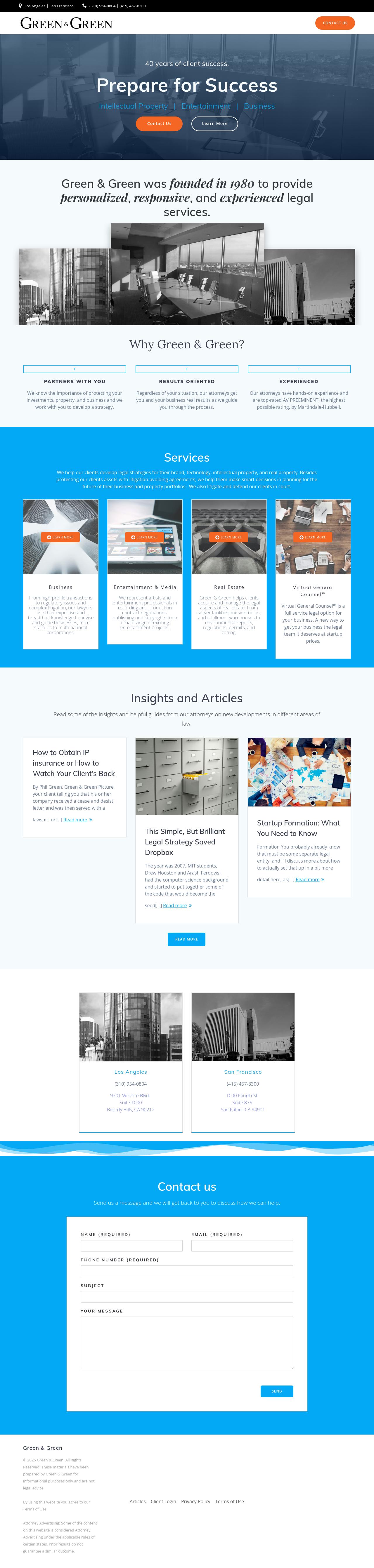 Law Offices of Green & Green - San Rafael CA Lawyers