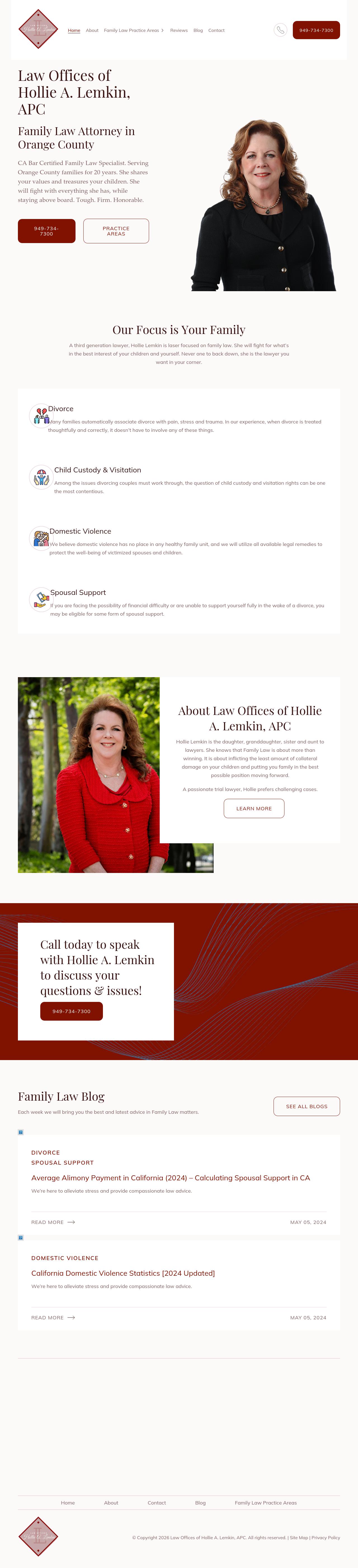 Law Offices of Hollie A. Lemkin - Irvine CA Lawyers