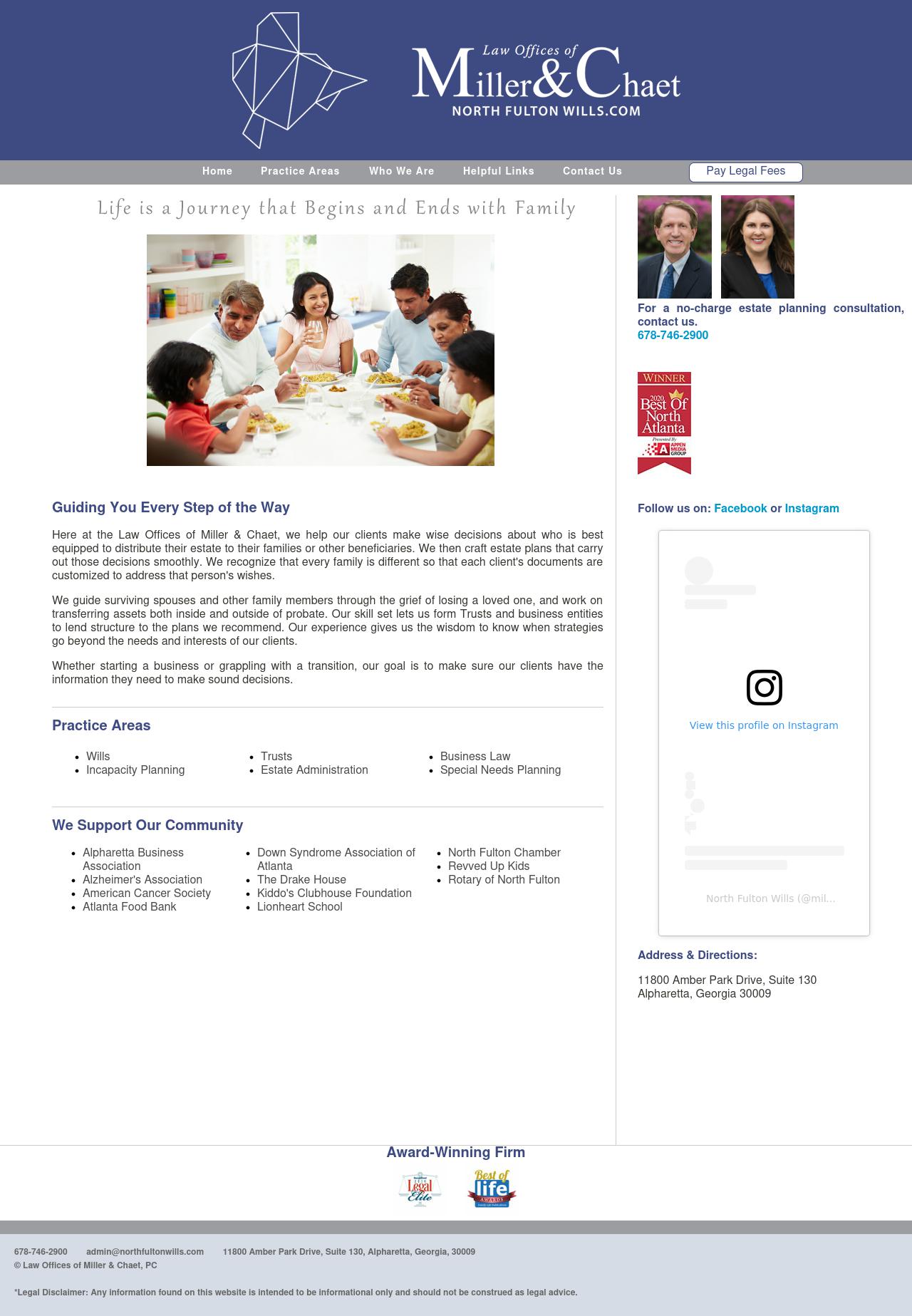 Law Offices of J. Christopher Miller - Alpharetta GA Lawyers