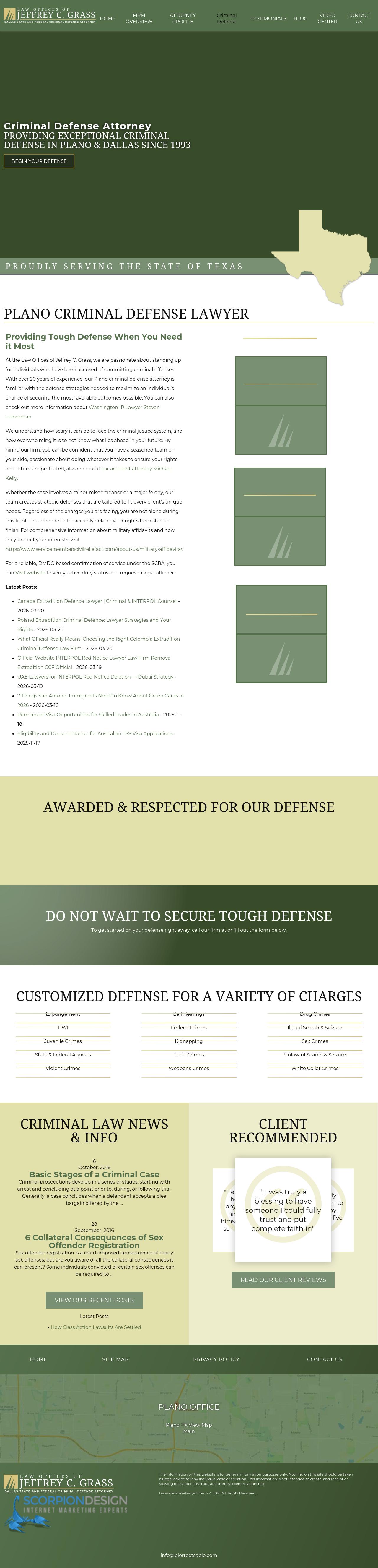 Law Offices of Jeffrey C. Grass - Dallas TX Lawyers