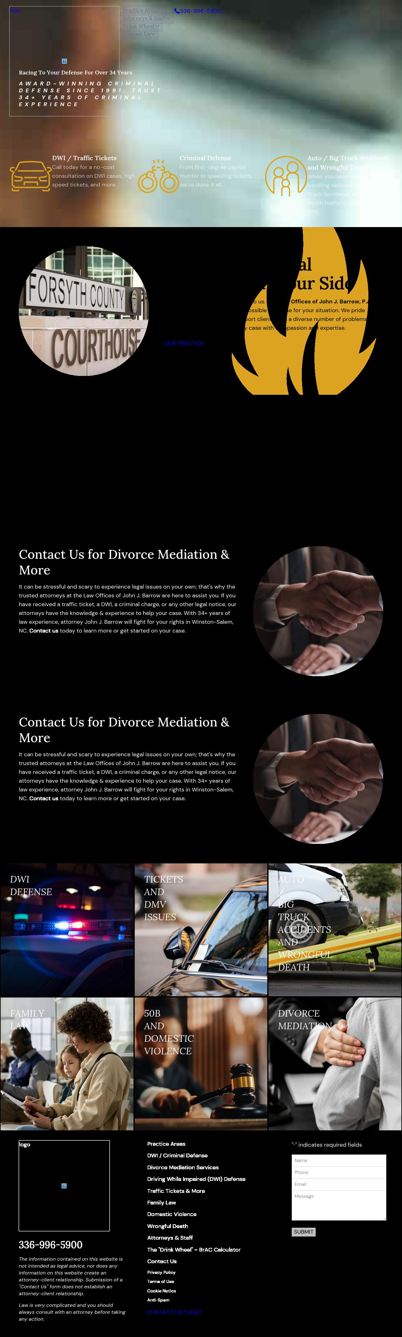 Law Offices of John Barrow, P.A. - Kernersville NC Lawyers