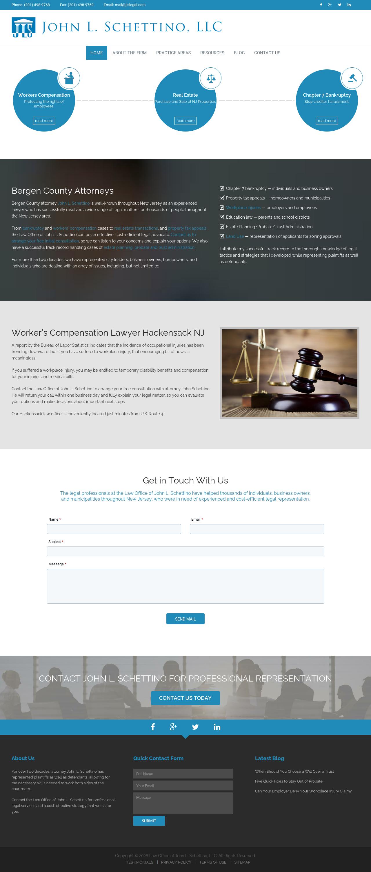 Law Offices of John L. Schettino, LLC - Fairview NJ Lawyers