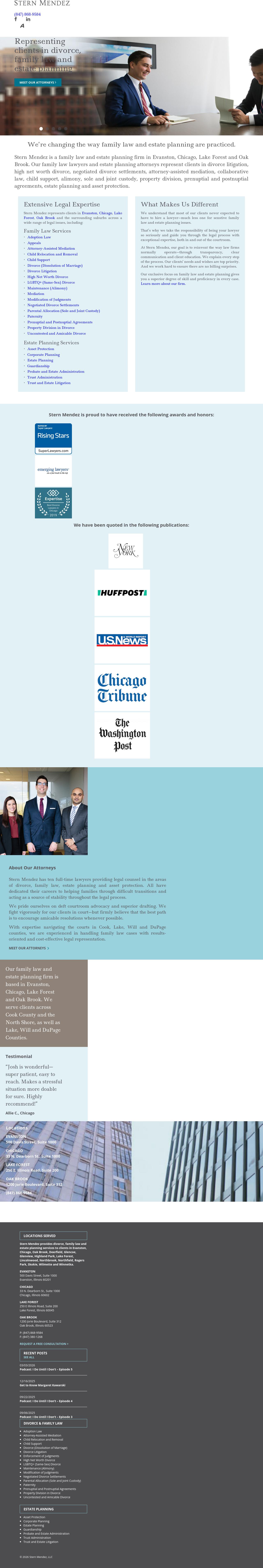 Law Offices of Joshua E. Stern - Evanston IL Lawyers