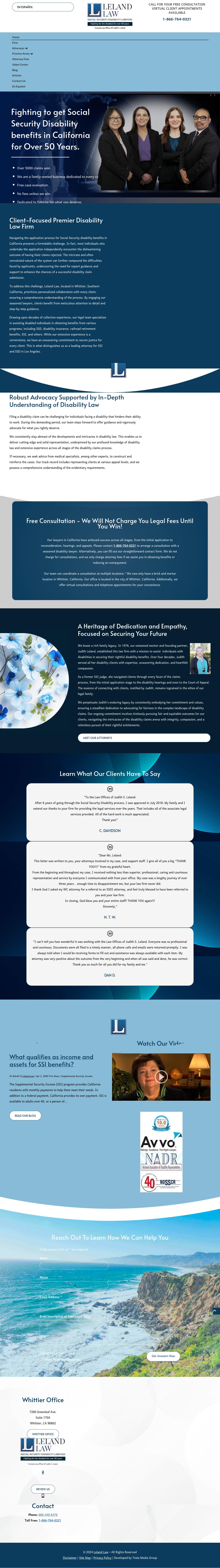 Law Offices of Judith S. Leland, APLC - Ontario CA Lawyers