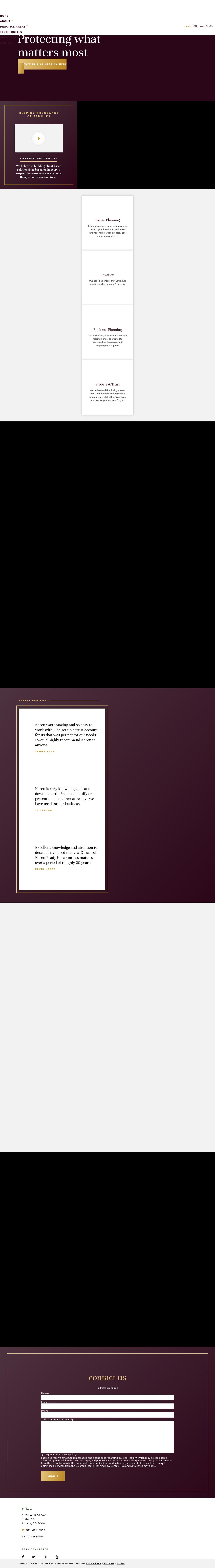 Law Offices of Karen Brady, P.C. - Arvada CO Lawyers