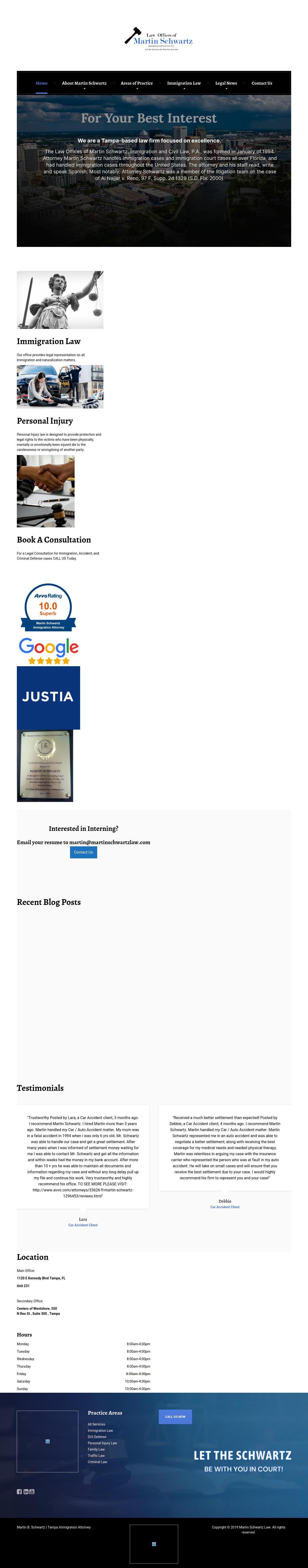 Law Offices of Martin B. Schwartz - Tampa FL Lawyers