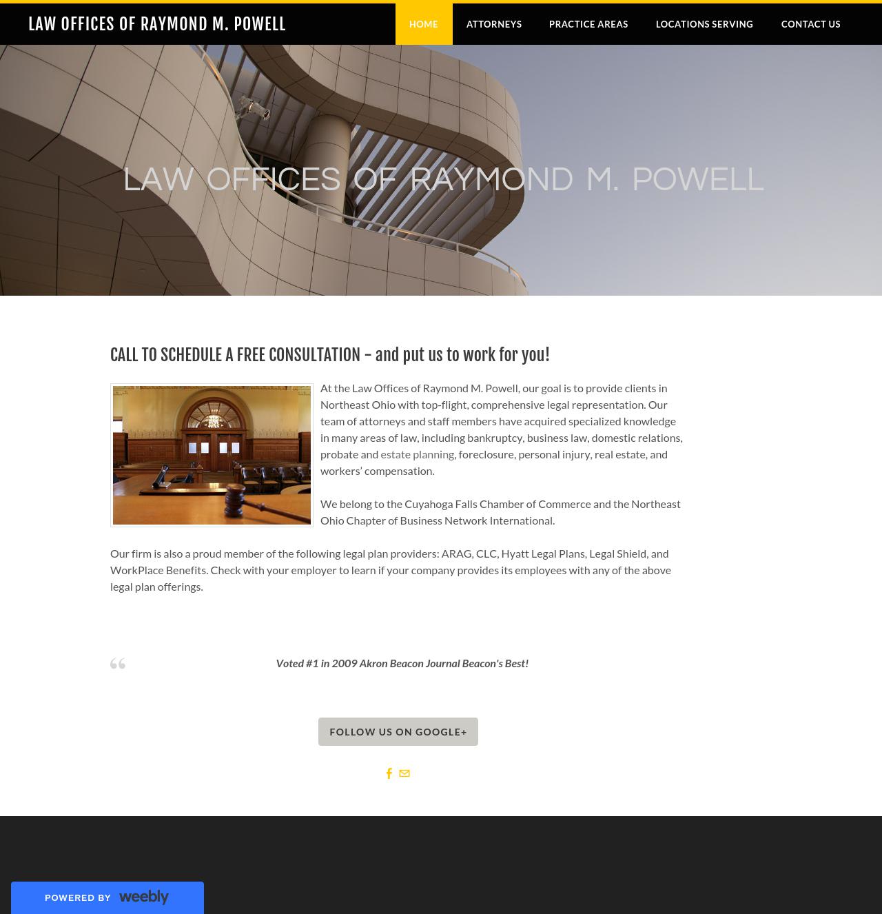 Law Offices of Raymond M. Powell, L.P.A. - Cuyahoga Falls OH Lawyers