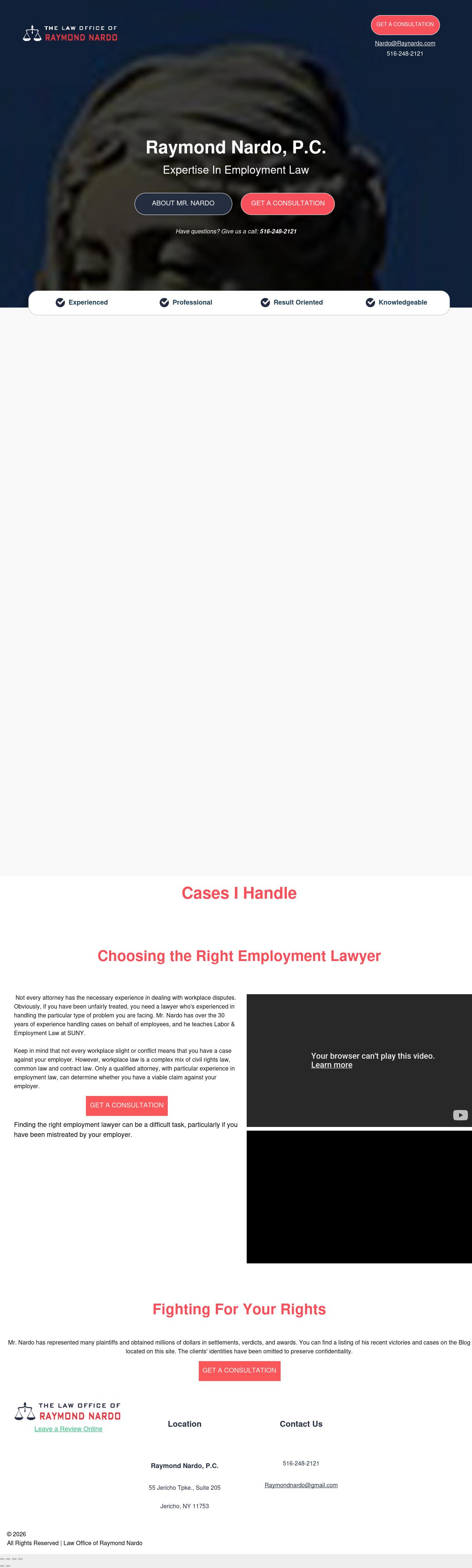 Law Offices of Raymond Nardo, Attorney at Law - Mineola NY Lawyers