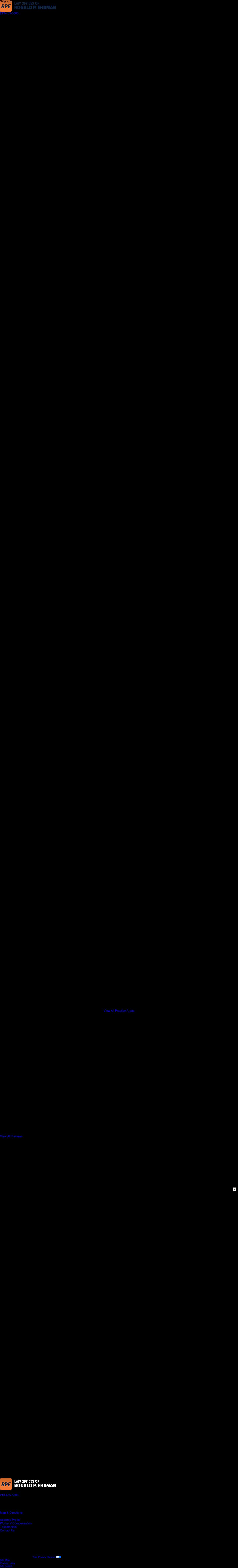 Law Offices of Ronald P. Ehrman - Los Angeles CA Lawyers