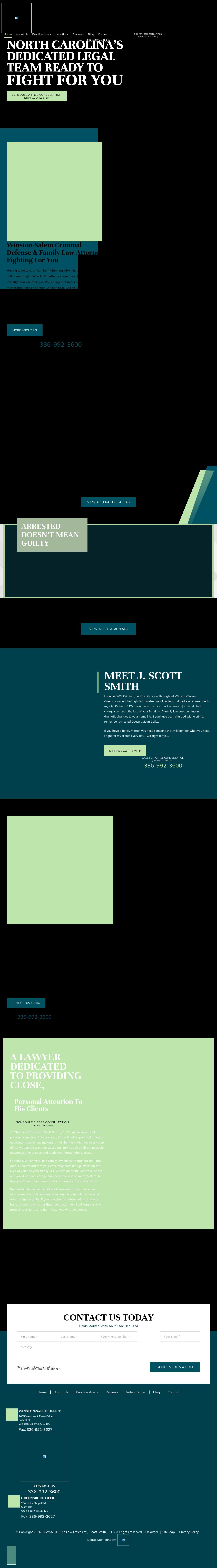 LAWSMITH, The Law Offices of J. Scott Smith, PLLC - Winston Salem NC Lawyers