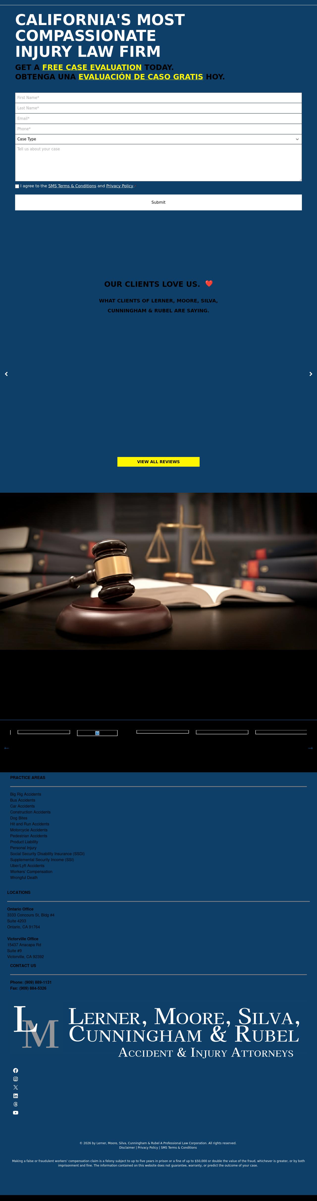 Lerner, Moore, Silva, Cunningham & Rubel - Victorville CA Lawyers