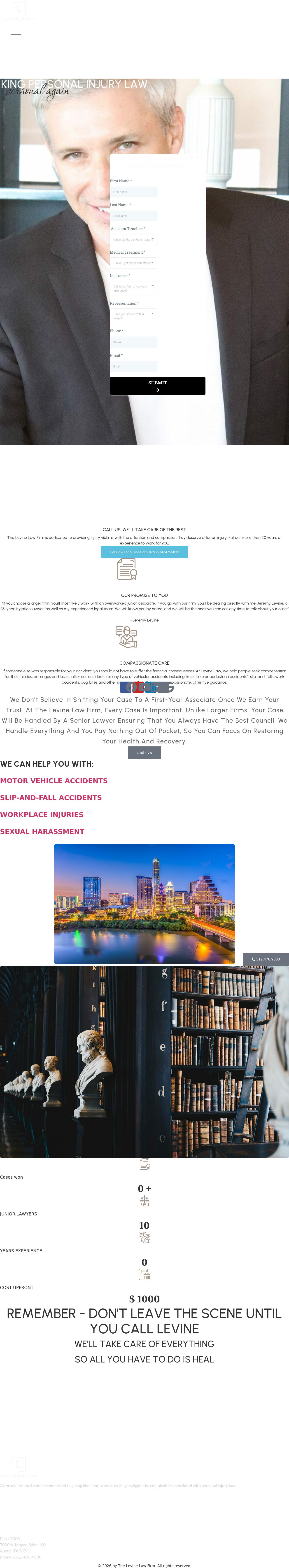 Levine Law Firm P.C. - Austin TX Lawyers
