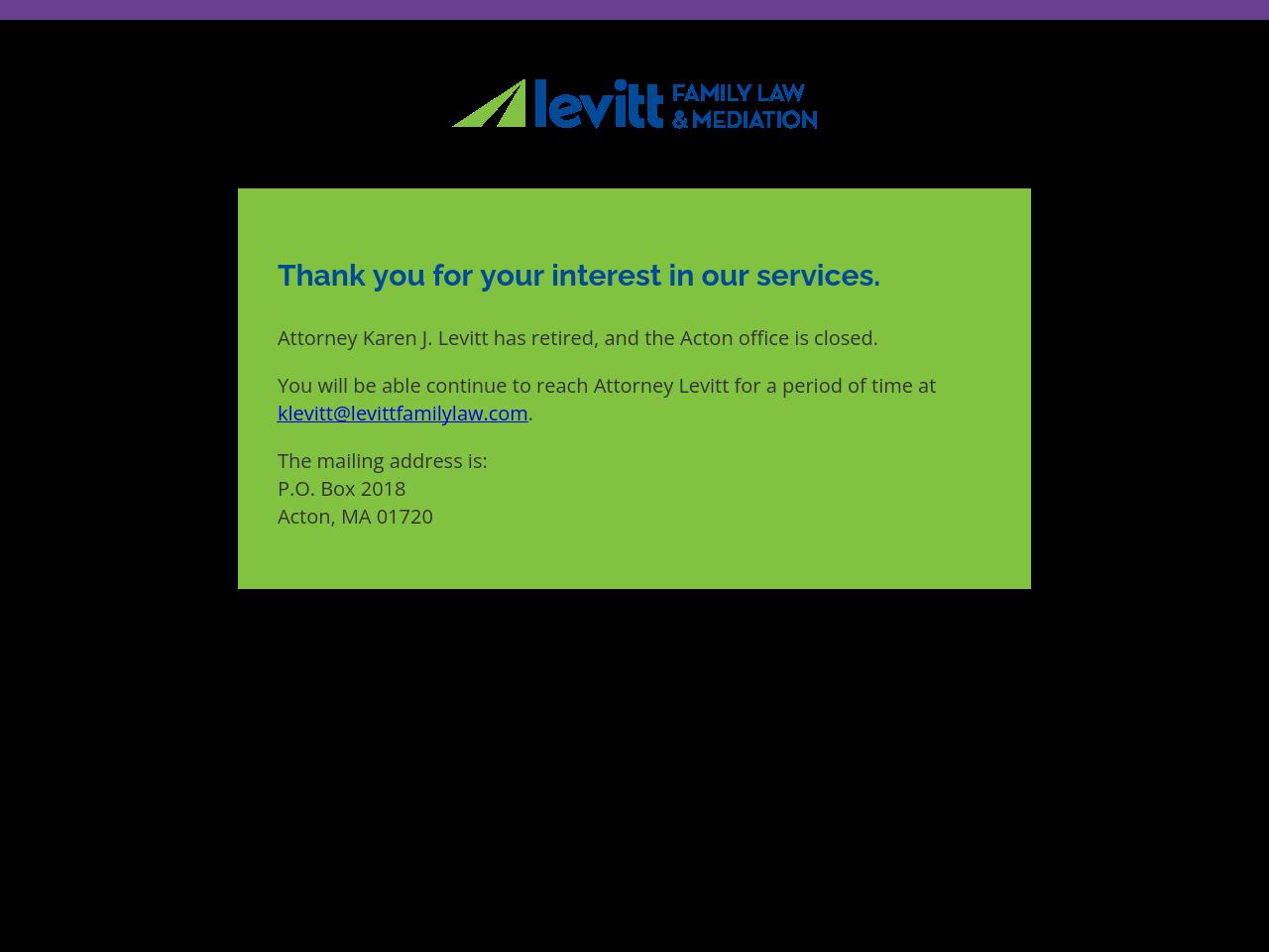 Levitt Law Group - Chelmsford MA Lawyers