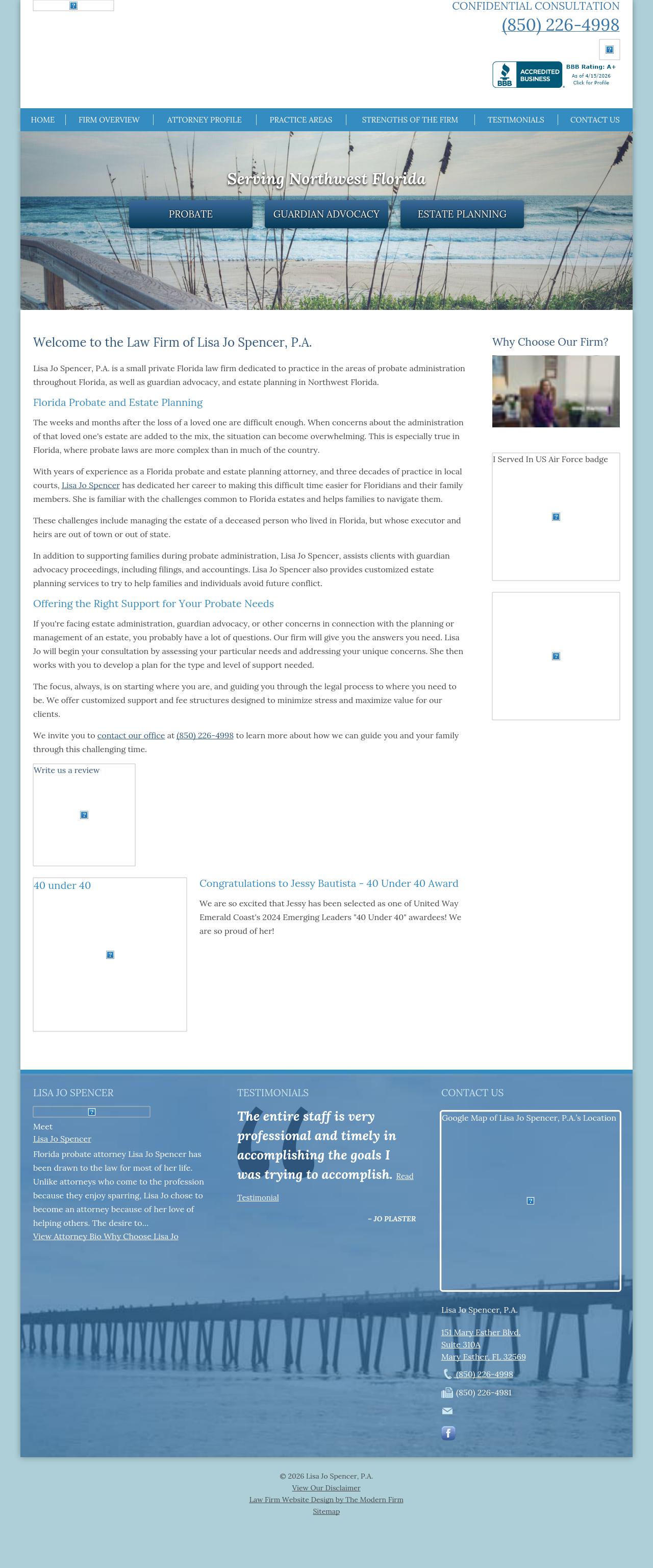 Lisa Jo Spencer - Mary Esther FL Lawyers