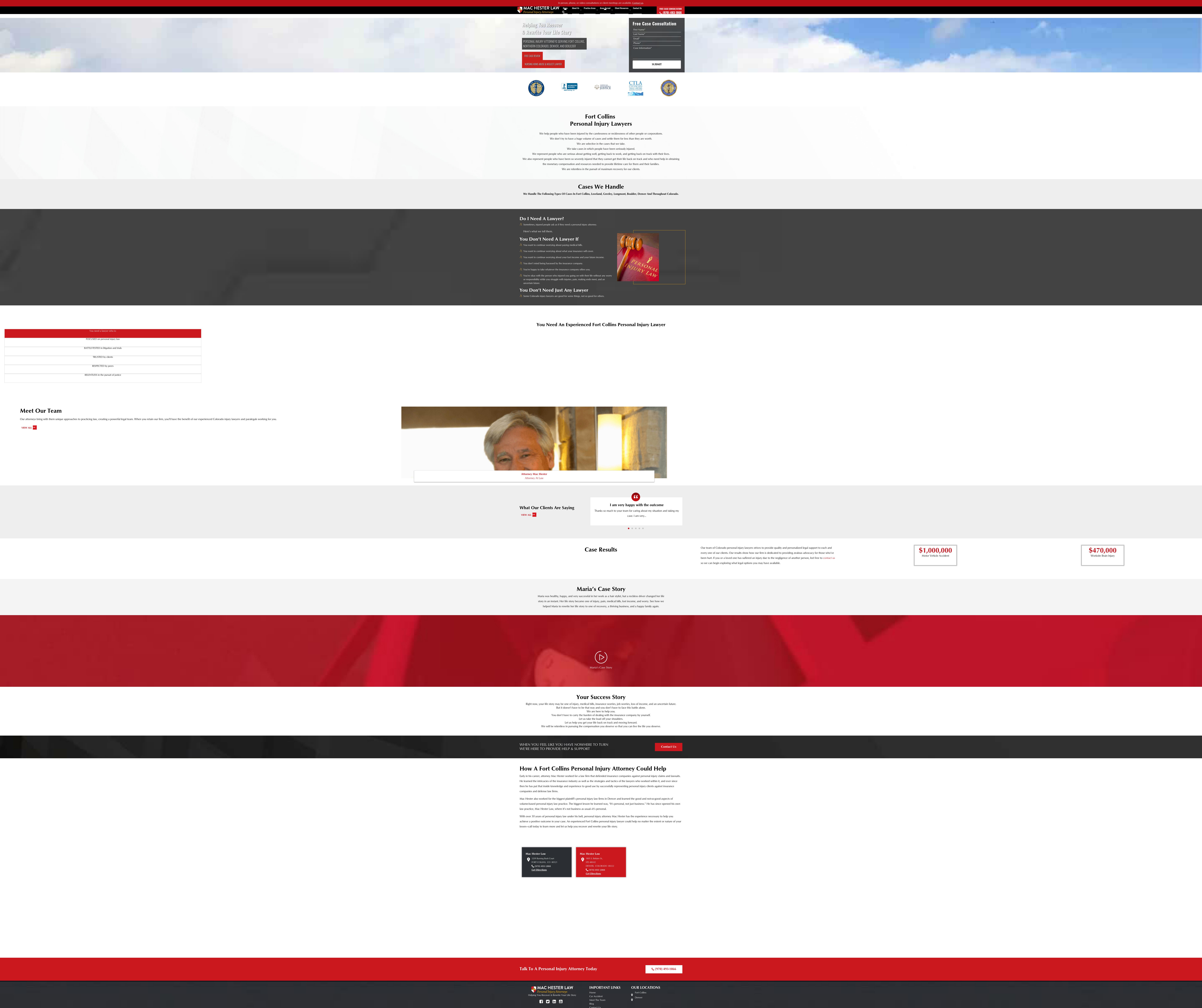 Mac Hester Law - Fort Collins CO Lawyers