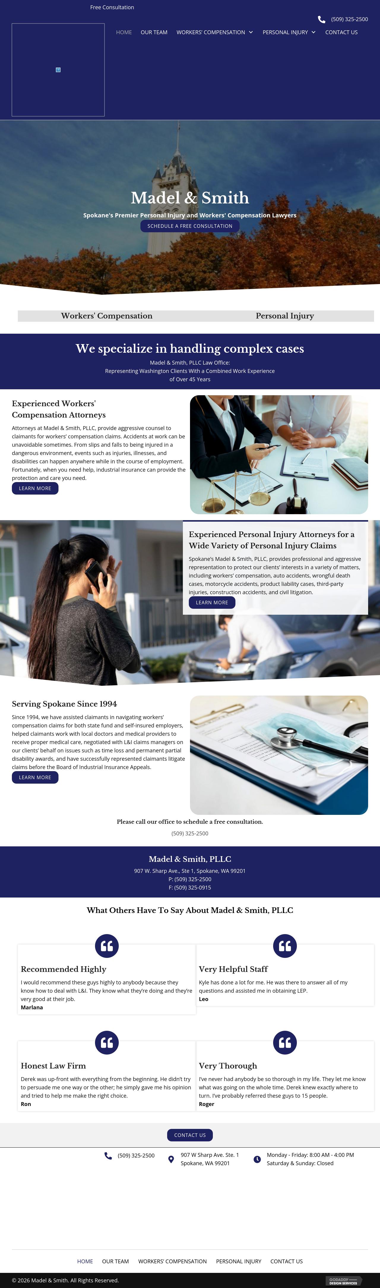 Madel and Smith Law Office - Spokane WA Lawyers