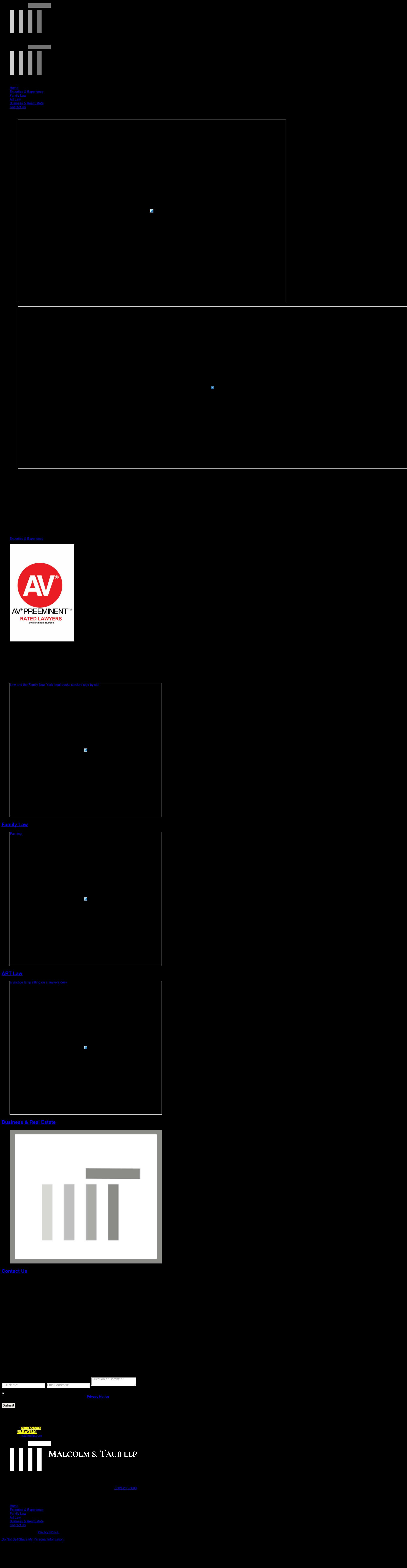 Malcolm Stephen Taub, LLP - New York NY Lawyers