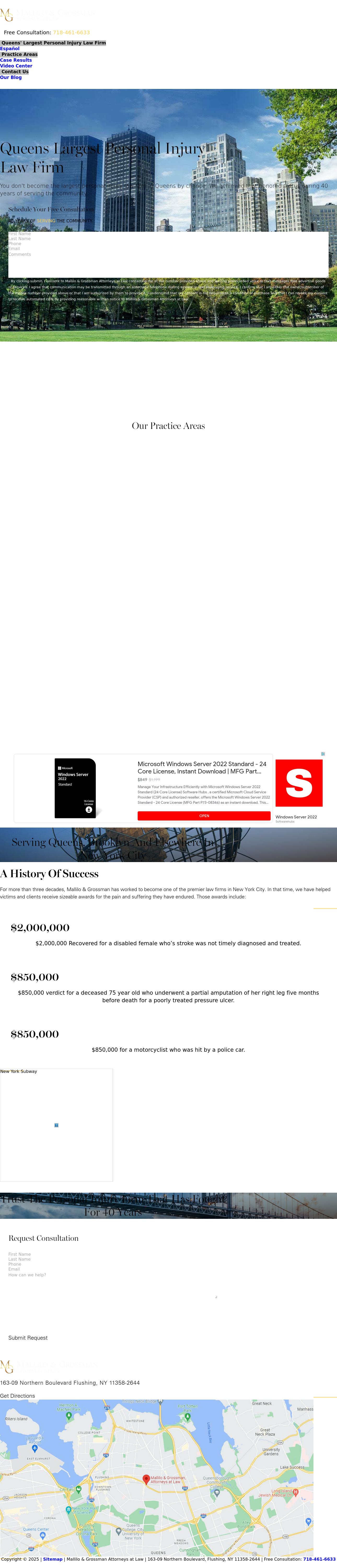 Mallilo & Grossman, Attorneys at Law - Flushing NY Lawyers