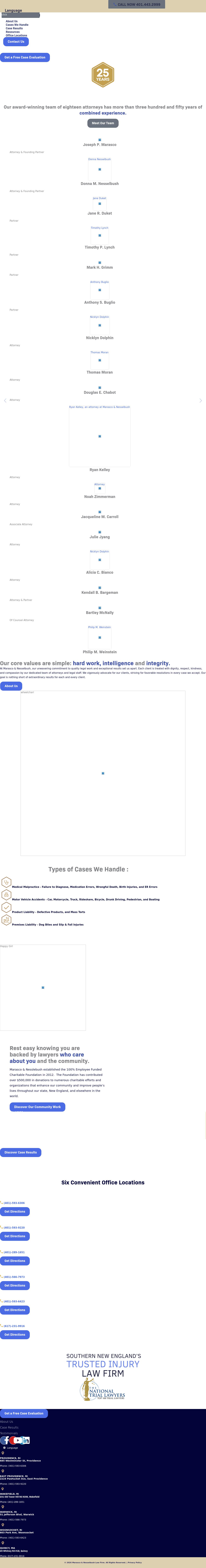 Marasco & Nesselbush, LLP - Lawrence MA Lawyers