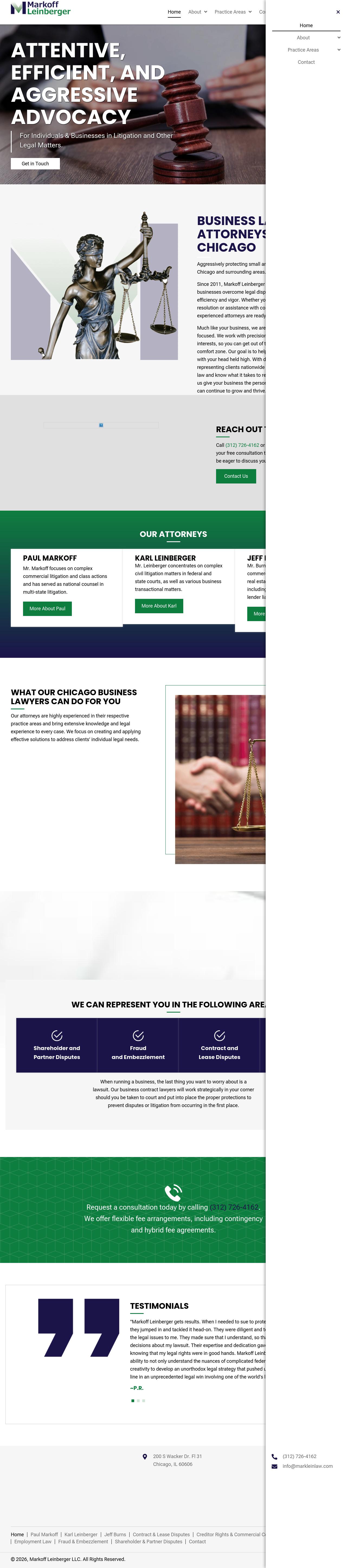 Markoff Leinberger, LLC - Chicago IL Lawyers