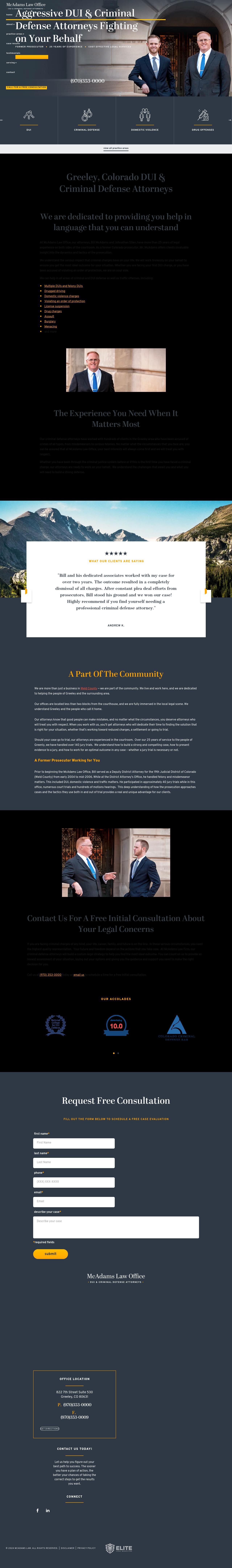 McAdams Law Office, LLC - Greeley CO Lawyers