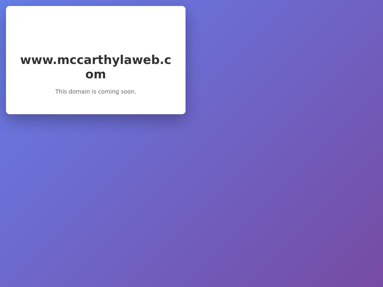 McCarthy Law Offices - East Boston MA Lawyers