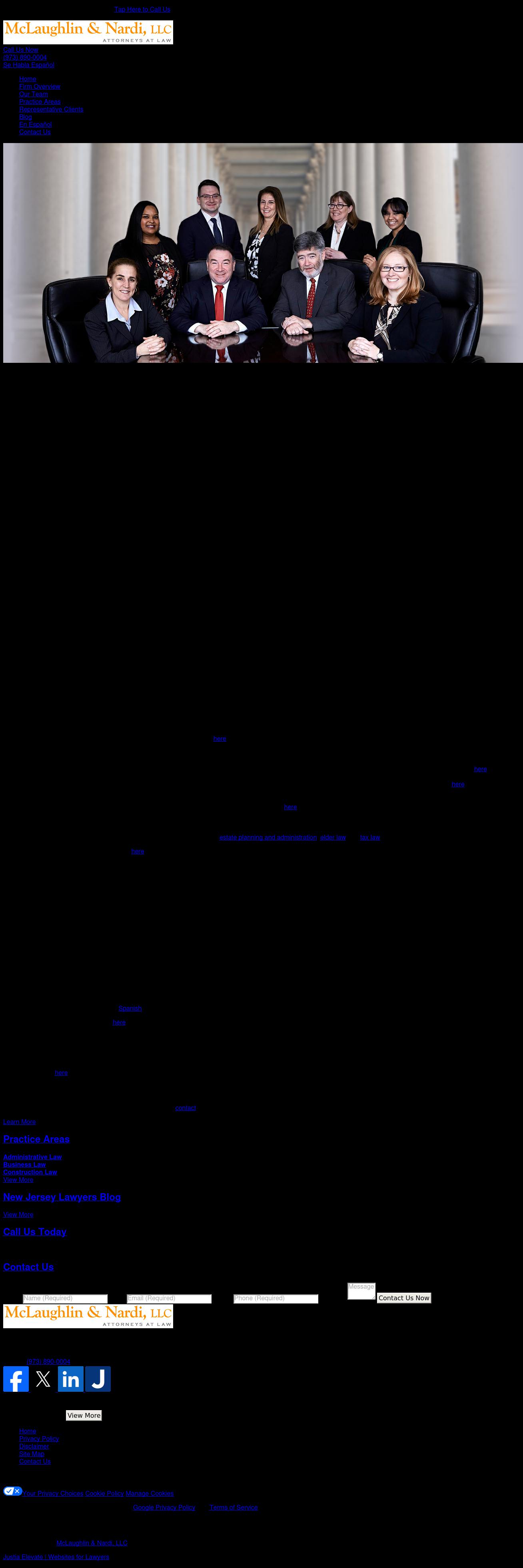 McLaughlin & Nardi, LLC - Totowa NJ Lawyers