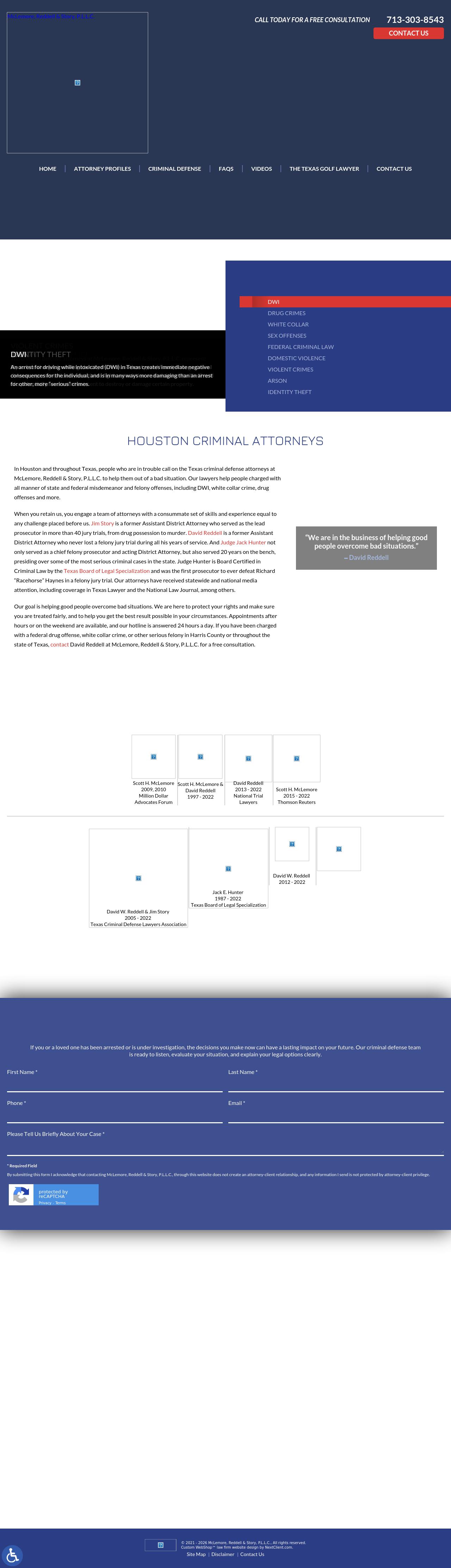 McLemore, Reddell & Story, PLLC - Houston TX Lawyers