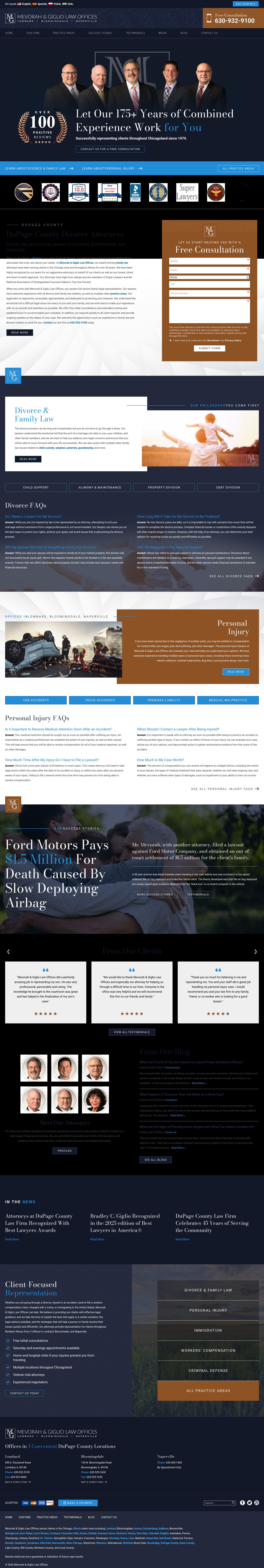 Mevorah Law Offices LLC - Lombard IL Lawyers