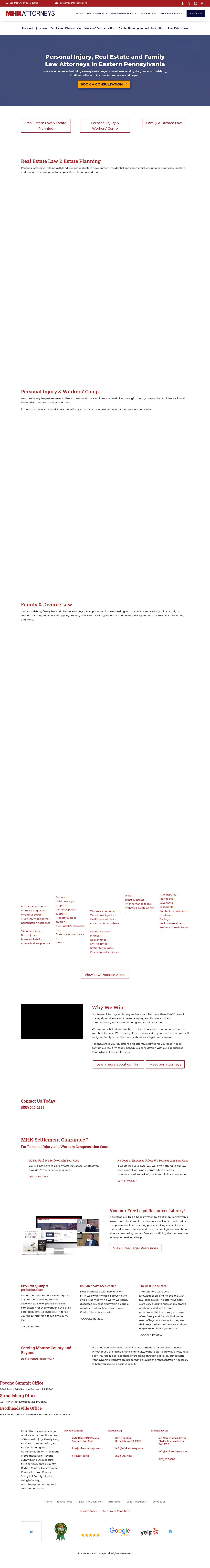 MHK Attorneys - Brodheadsville PA Lawyers