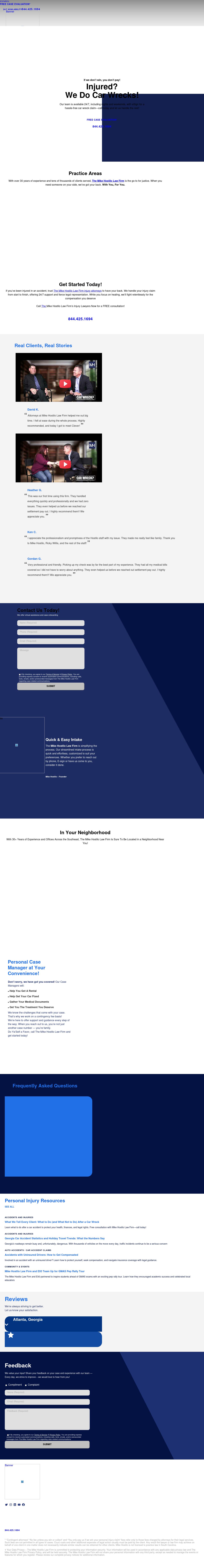 Michael Hostilo, Attorney at Law - Atlanta GA Lawyers