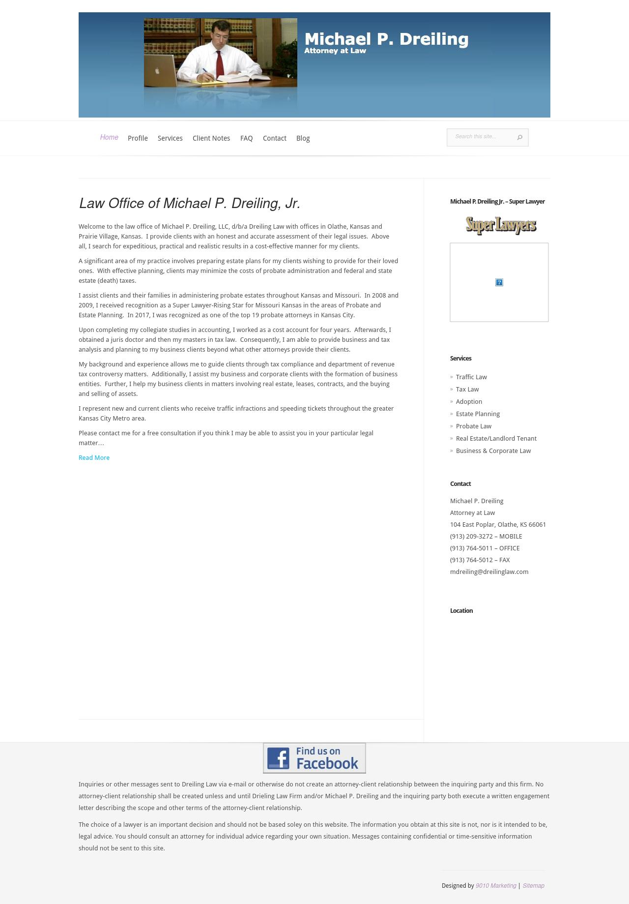 Michael P. Dreiling Attorney at Law - Olathe KS Lawyers