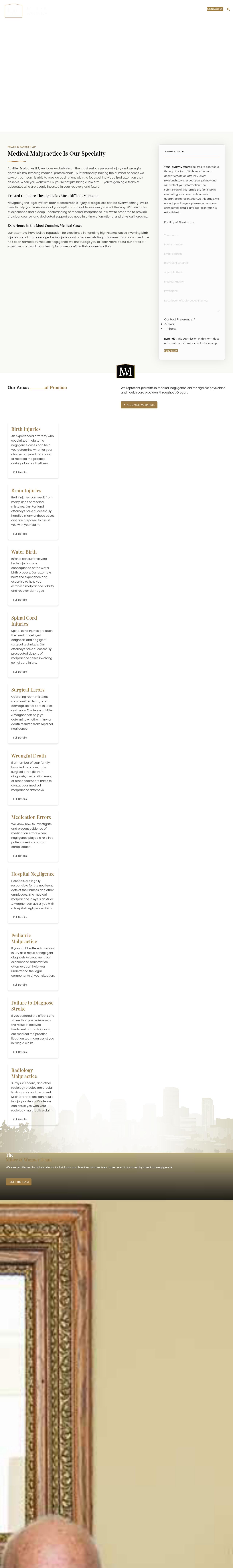 Miller & Wagner, LLP - Portland OR Lawyers