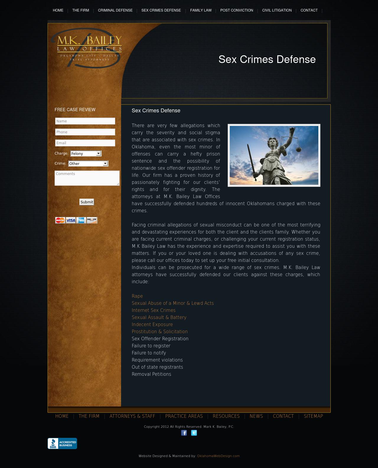 M.K. Bailey Law Offices - Oklahoma City OK Lawyers