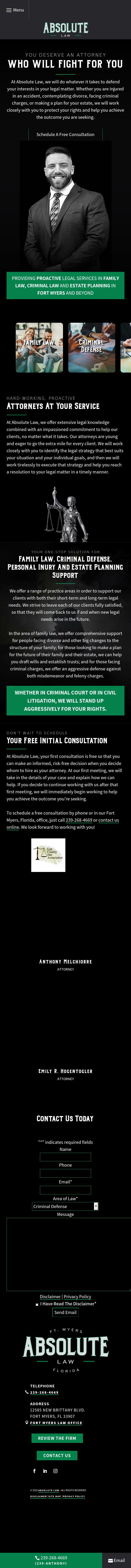 Absolute Law, PA - Fort Myers FL Lawyers