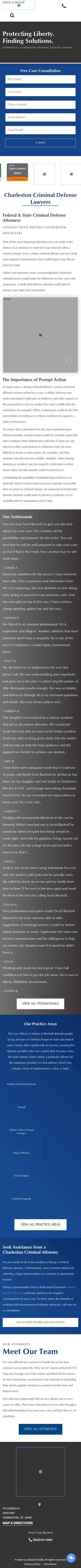 Adams & Bischoff - Charleston SC Lawyers