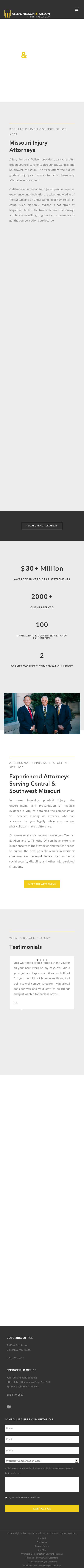 Allen & Nelson PC - Columbia MO Lawyers