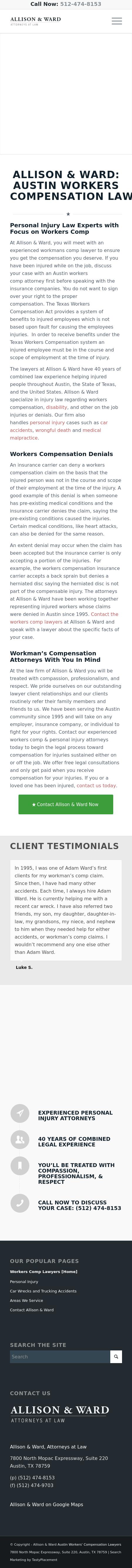 Allison & Ward Attorneys at Law - Austin TX Lawyers