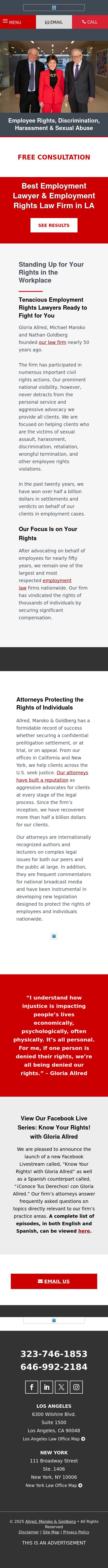 Allred, Maroko & Goldberg - Los Angeles CA Lawyers