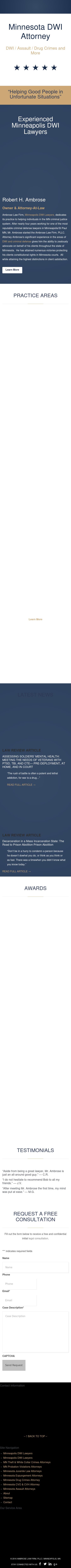 Ambrose Law Firm, PLLC - Minneapolis MN Lawyers