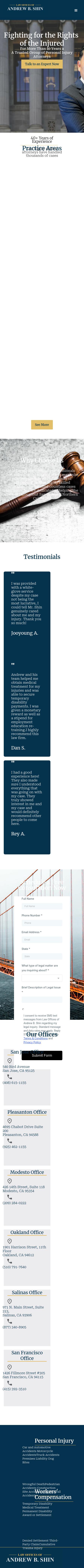 Law Offices of Andrew B. Shin - Stockton CA Lawyers