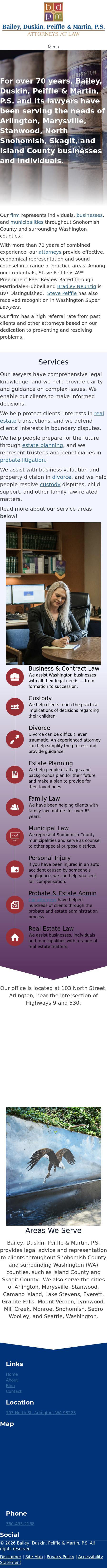 Bailey, Duskin & Peiffle, P.S. - Arlington WA Lawyers
