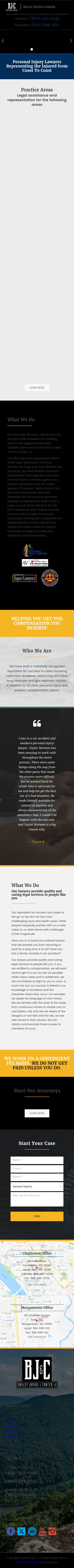 Bailey, Javins & Carter, L.C. - Logan WV Lawyers